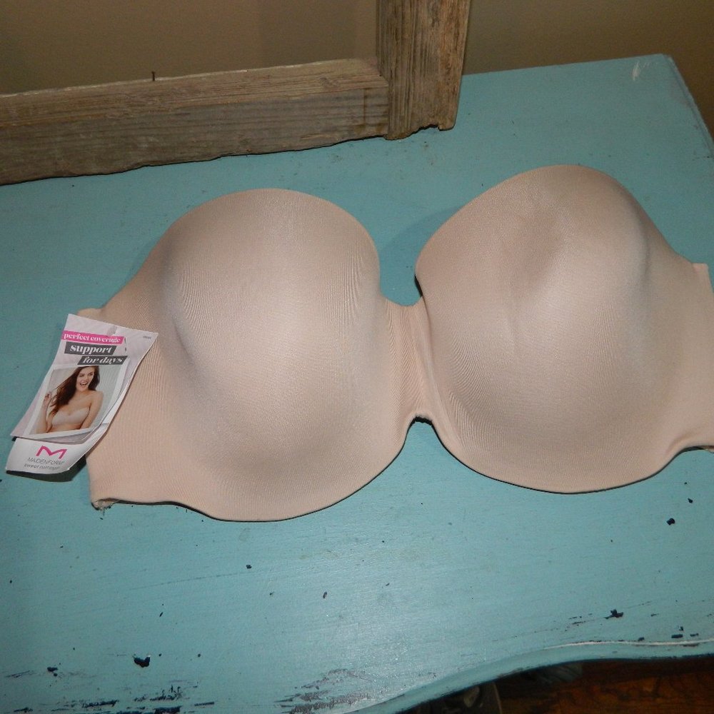 Maidenform Perfect Coverage SN0004 Bra Size 40D (HH-5)